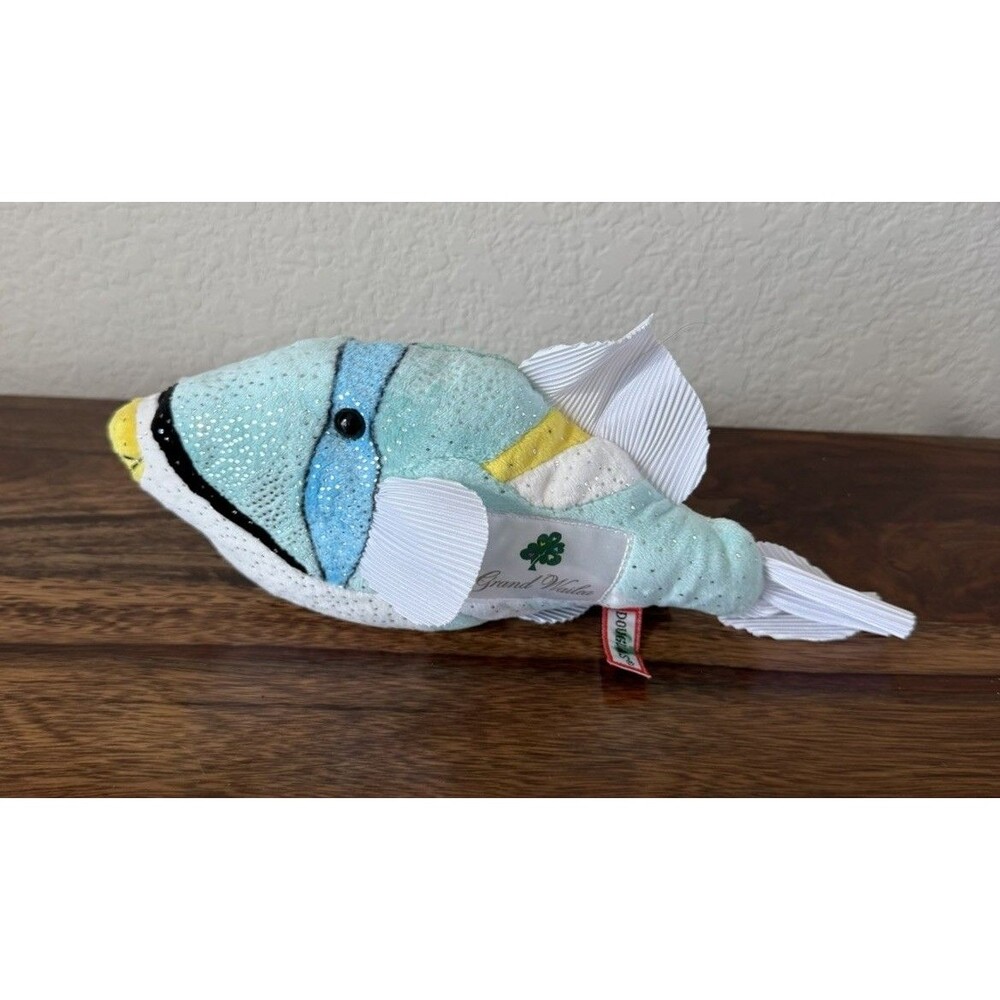 Douglas Humu Fish Plush 10” Stuffed Grand Wailea Resort Spa Maui Blue Hotel